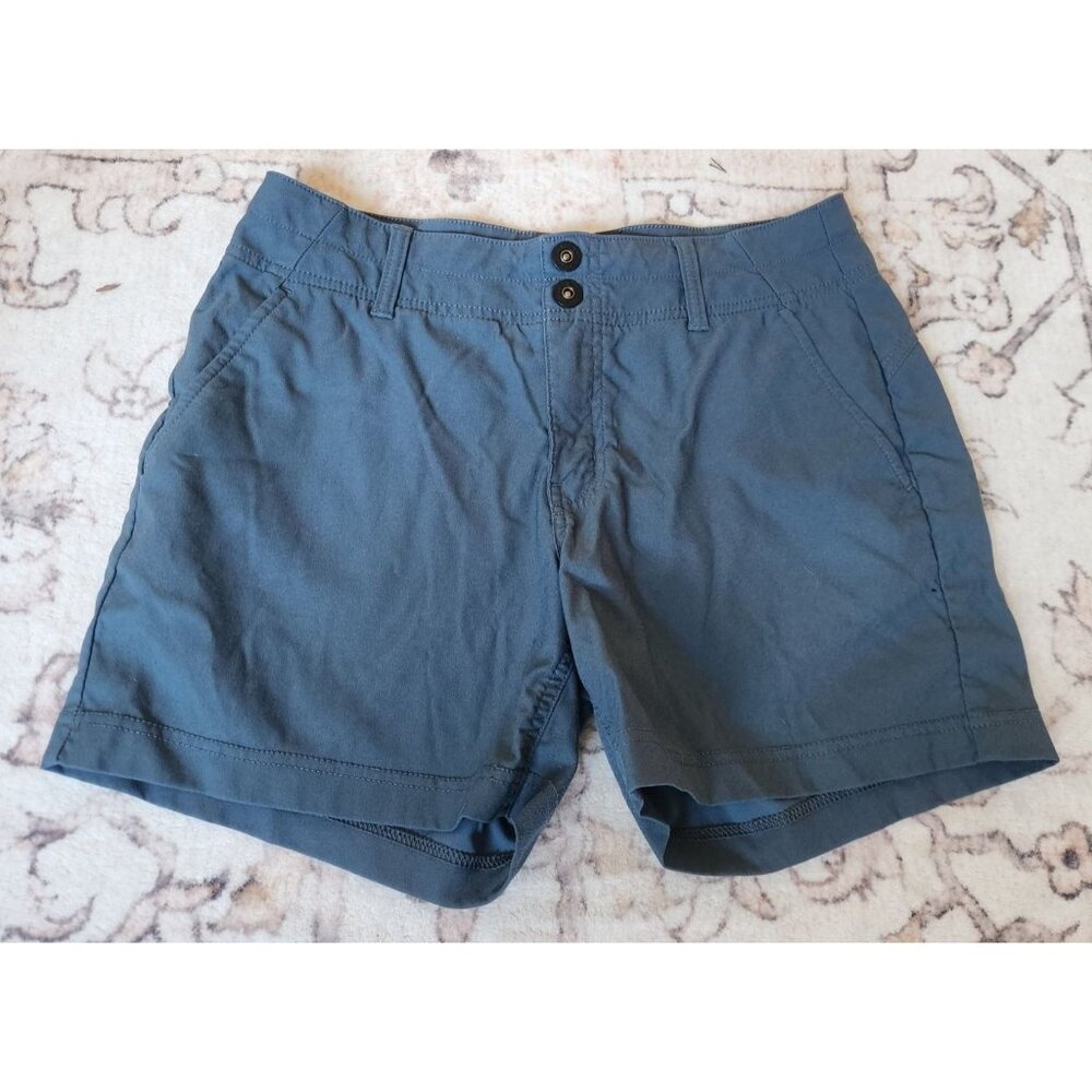 Prana Women's Sz. 8 Slate Blue Shorts